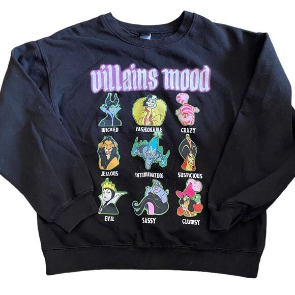 Juniors Disney Villains Sweatshirt - Picture 1 of 2